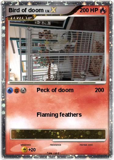 Pokemon Bird of doom
