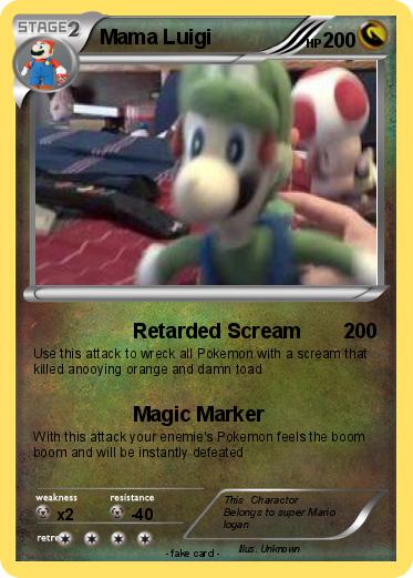 Pokemon Mama Luigi