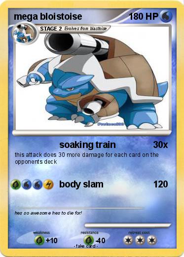 Pokemon mega bloistoise