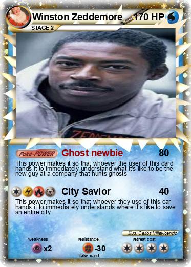 Pokemon Winston Zeddemore