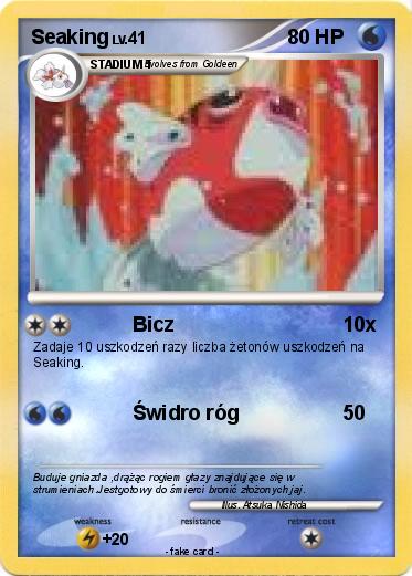 Pokemon Seaking
