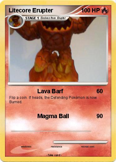 Pokemon Litecore Erupter