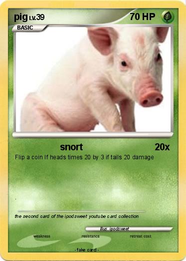 Pokemon pig