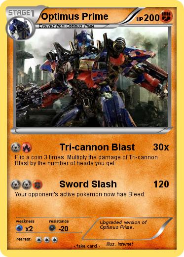 Pokemon Optimus Prime