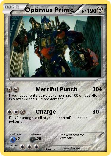 Pokemon Optimus Prime
