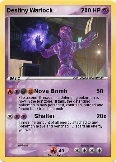 Pokemon Destiny Warlock