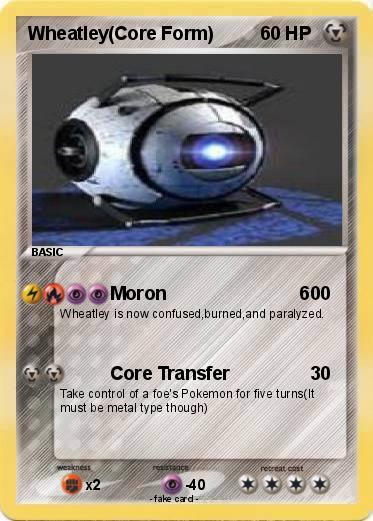 Pokemon Wheatley(Core Form)
