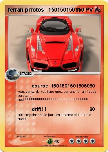 Pokemon ferrari prrotos   15015015011