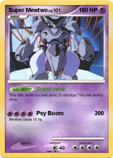 Pokemon Super Mewtwo