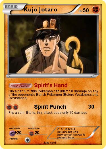 Pokemon Kujo Jotaro