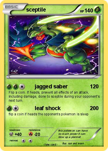 Pokemon sceptile