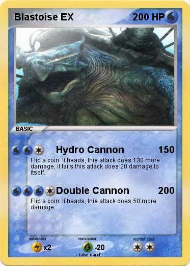 Pokemon Blastoise EX