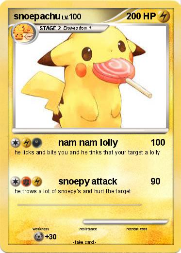 Pokemon snoepachu