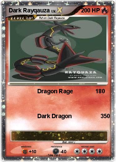 Pokemon Dark Rayqauza