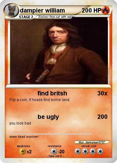 Pokemon dampier william