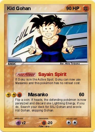 Pokemon Kid Gohan