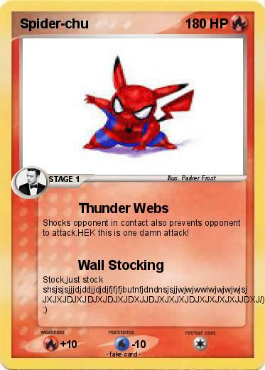 Pokemon Spider-chu