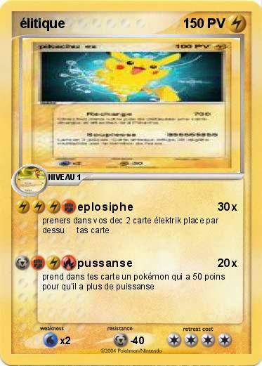 Pokemon élitique