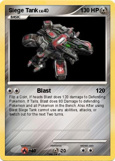Pokemon Siege Tank