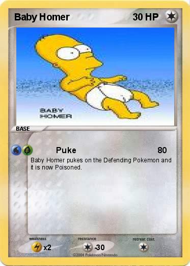 Pokemon Baby Homer