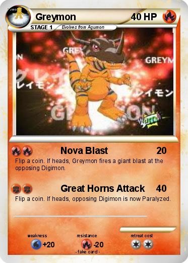 Pokemon Greymon