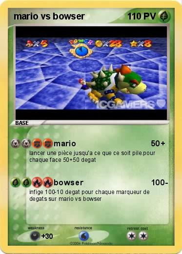 Pokemon mario vs bowser