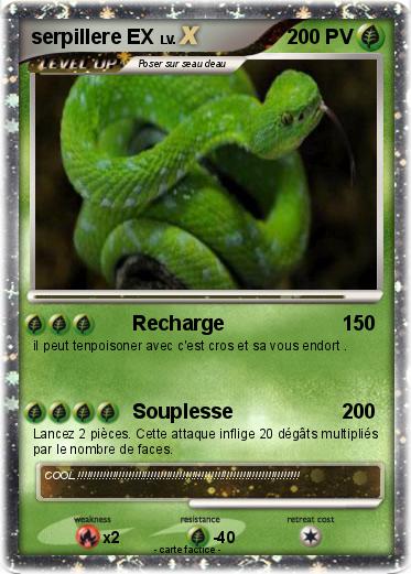 Pokemon serpillere EX