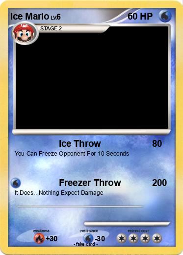 Pokemon Ice Mario