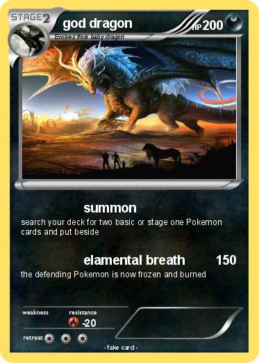 Pokemon god dragon