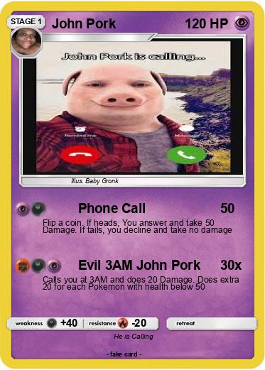 Pokemon John Pork