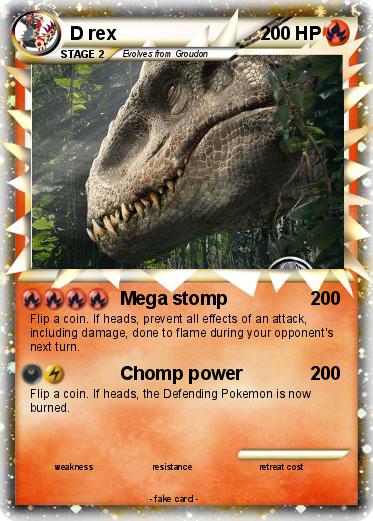 Pokemon D rex