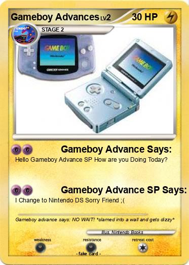 Pokemon Gameboy Advances