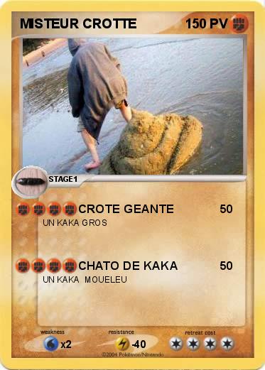 Pokemon MISTEUR CROTTE
