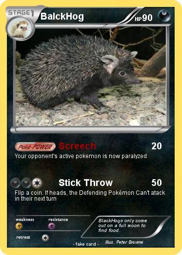 Pokemon BalckHog