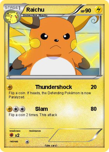 Pokemon Raichu