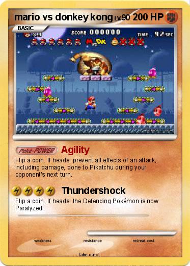 Pokemon mario vs donkey kong