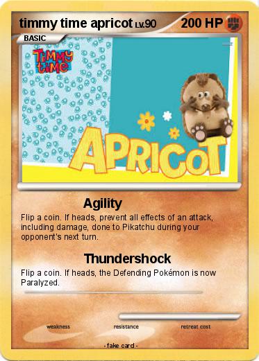 Pokemon timmy time apricot