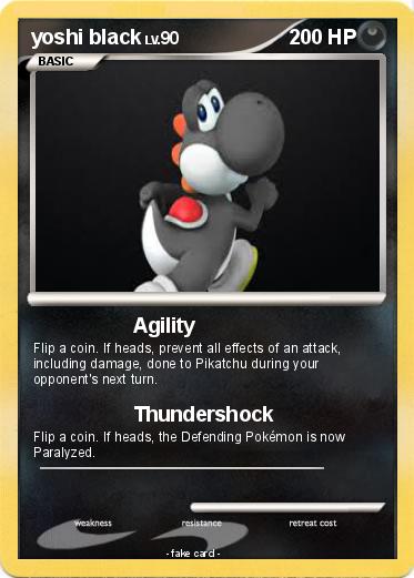 Pokemon yoshi black
