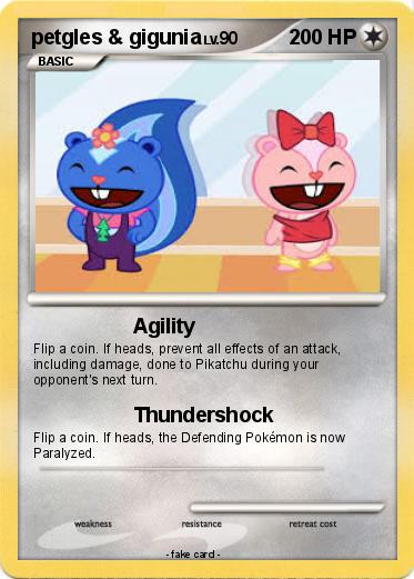 Pokemon petgles & gigunia