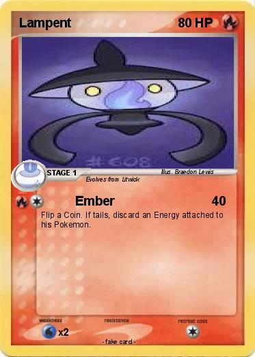 Pokemon Lampent