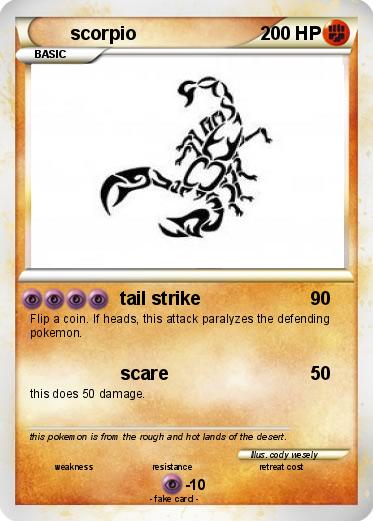 Pokemon scorpio