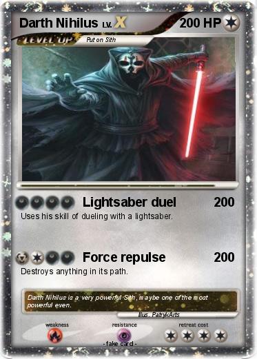 Pokemon Darth Nihilus
