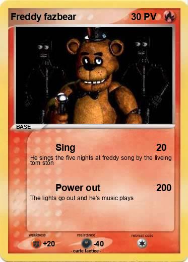 Pokemon Freddy fazbear