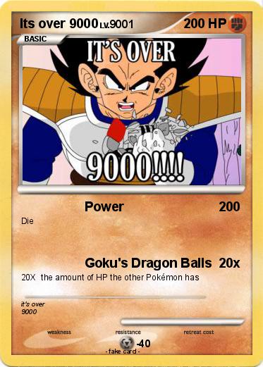 Pokemon Its over 9000
