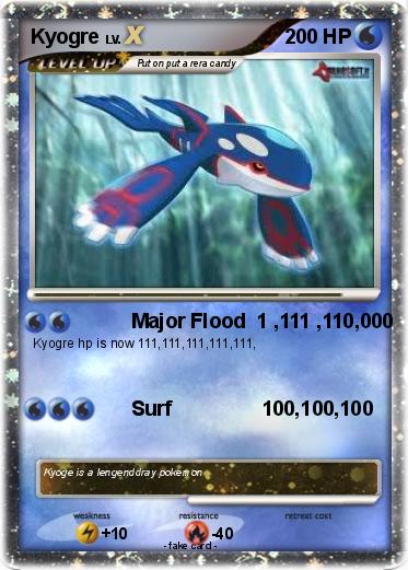 Pokemon Kyogre