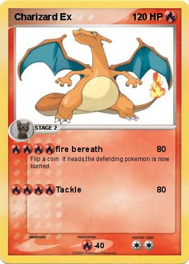 Pokemon Charizard Ex