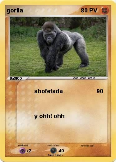Pokemon gorila