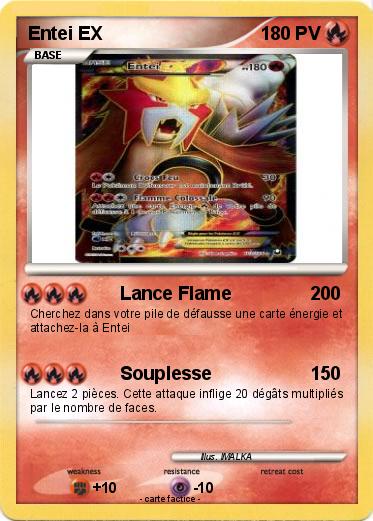 Pokemon Entei EX