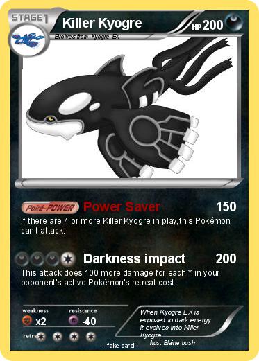 Pokemon Killer Kyogre