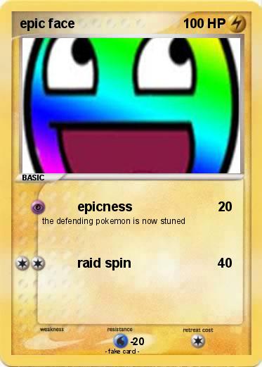 Pokemon epic face